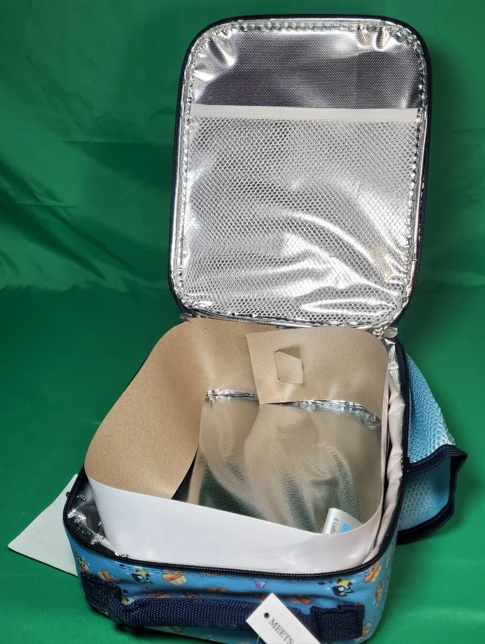 NEW Bluey & Bingo Kids Insulated Lunch Box | 3D Raised Soft Lunch Bag Reusable